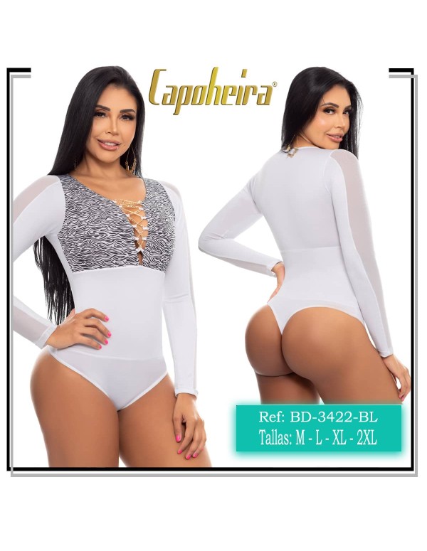 body reductor capoheira blanco br3422