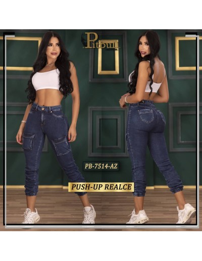 Pantalon Tiro Alto - PB7514